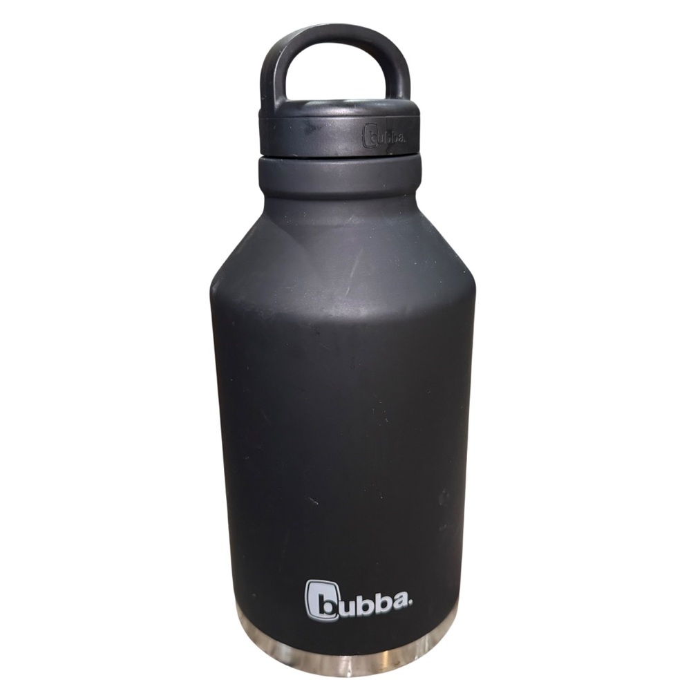 Bubba Black Stainless Steel Water Bottle 64oz